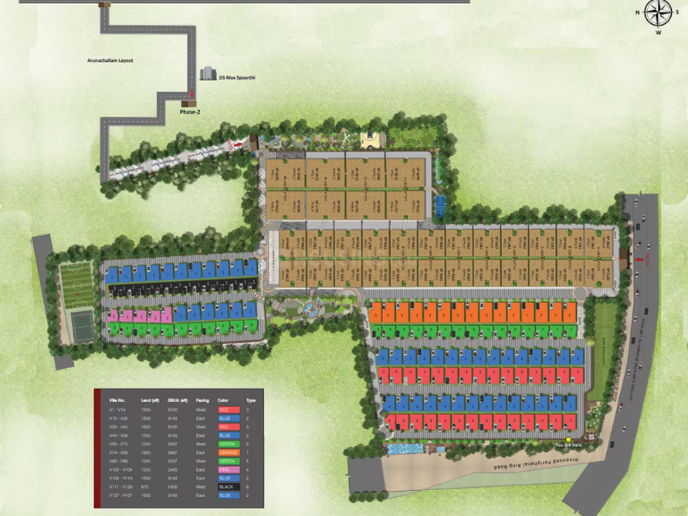 ATCO La Vivant masterplan ATCO La Vivant masterplan